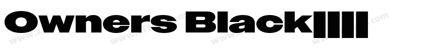 Owners Black字体转换